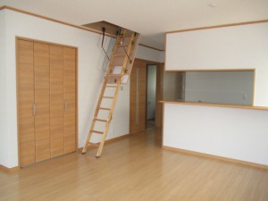 リビング・屋根裏収納